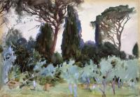 Sargent, John Singer - Landscape near Florence